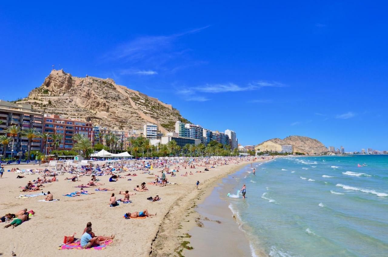 Playa Postiguet Penthouse By Nras Lägenhet Alicante Exteriör bild